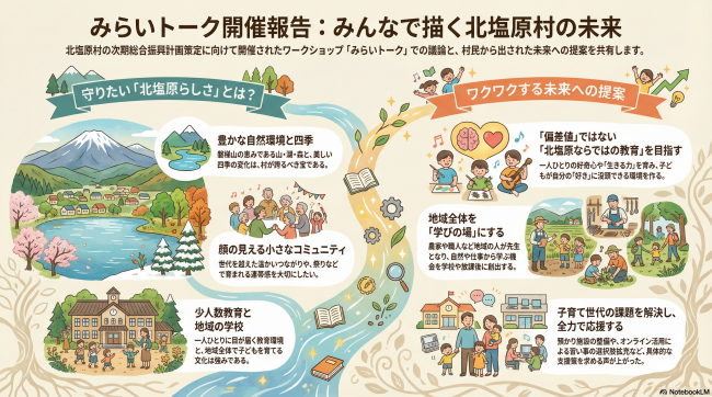 みらいトークインフォグラフィック